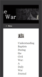 Mobile Screenshot of civilwarbaptists.com